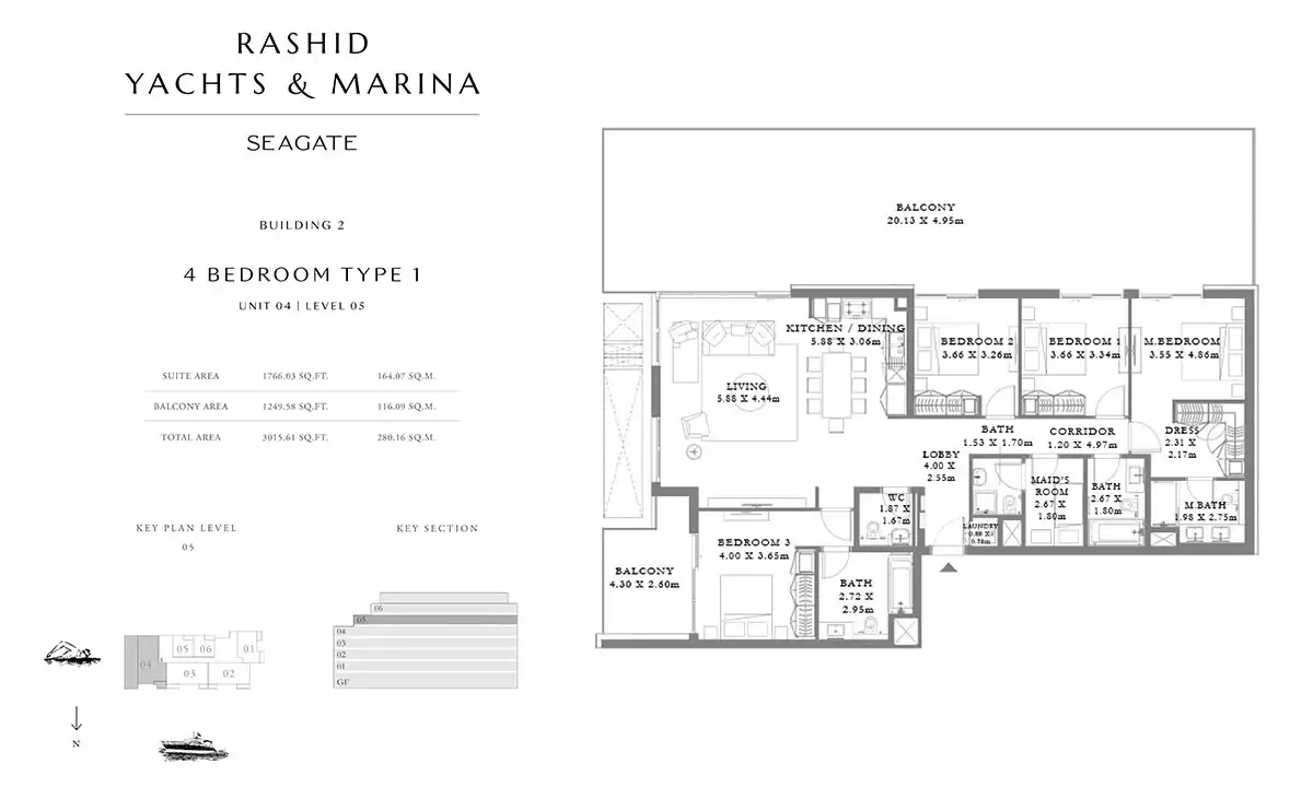Type 1, Unit 04, Level 05 Building 2